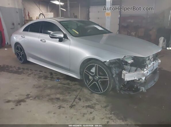 WDD2J5JB8KA036802 2019 MERCEDES-BENZ CLS-CLASS Silver Przód prawy
