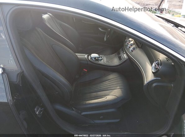 WDD2J5KB0KA016218 2019 MERCEDES-BENZ CLS-CLASS Черный Вид салона спереди