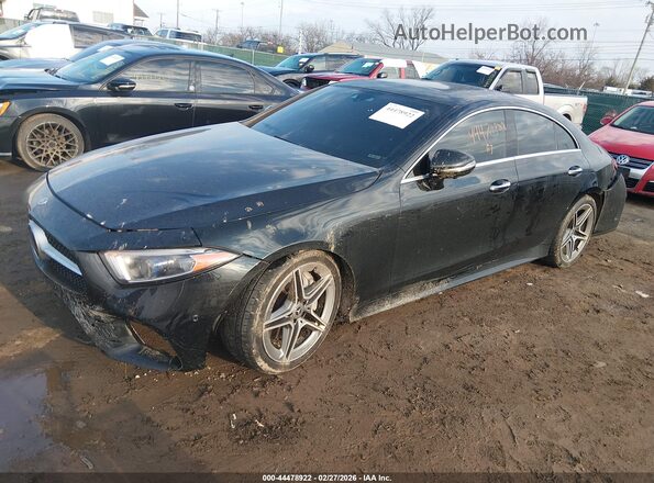 WDD2J5KB0KA016218 2019 MERCEDES-BENZ CLS-CLASS Черный Передняя левая четверть