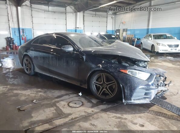 WDD2J5KB2KA013756 2019 MERCEDES-BENZ CLS-CLASS Blue Передня права чверть