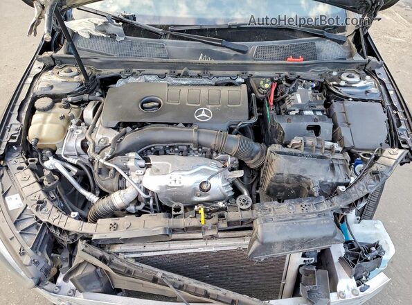 WDD3G4EB0KW002797 2019 MERCEDES-BENZ A Black Widok wnętrza z tyłu