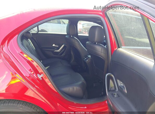 WDD3G4EB2LW038153 2020 MERCEDES-BENZ A 220 Красный Вид наклейки с VIN-кодом