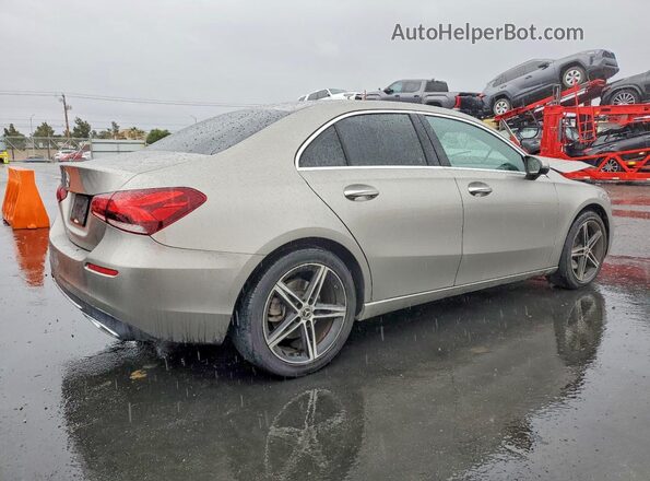 WDD3G4EB4KW002740 2019 MERCEDES-BENZ A Желто-коричневый Задняя правая четверть