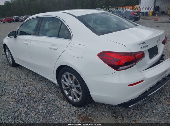 WDD3G4EB4KW023751 2019 MERCEDES-BENZ A 220 White Հետևի ձախ