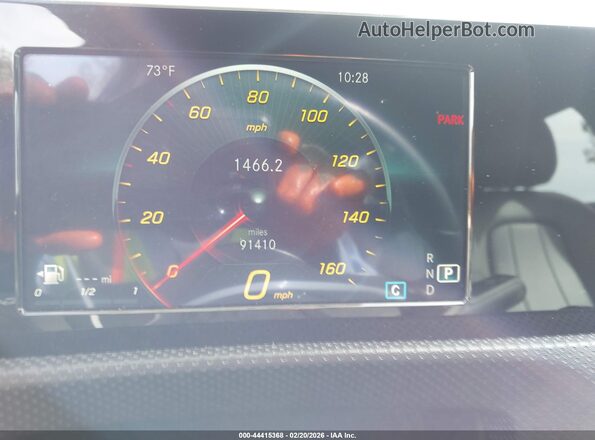 WDD3G4EBXKW011894 2019 MERCEDES-BENZ A 220 White Widok tylnych siedzeń