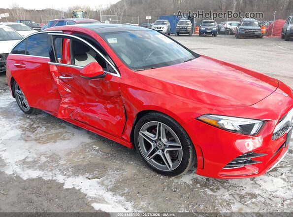 WDD3G4FB3KW019415 2019 MERCEDES-BENZ A 220 Красный Передняя правая четверть