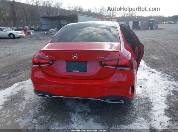 WDD3G4FB3KW019415 2019 MERCEDES-BENZ A 220 Красный 