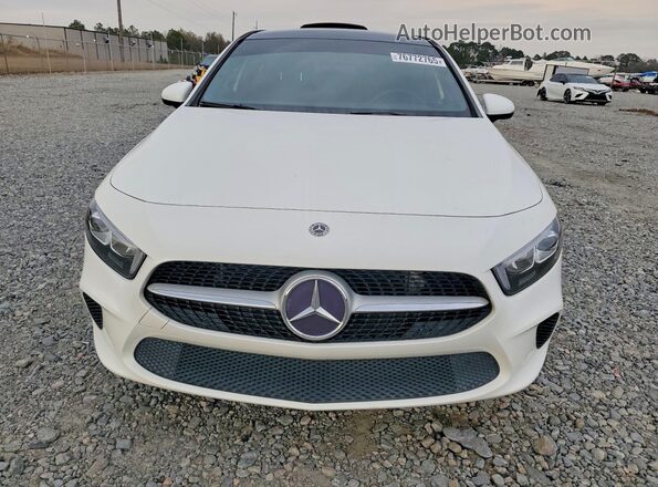 WDD3G4FB8KW034802 2019 MERCEDES-BENZ A White Widok z tyłu