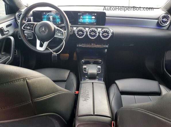 WDD3G4FB8KW034802 2019 MERCEDES-BENZ A White Widok zestawu wskaźników