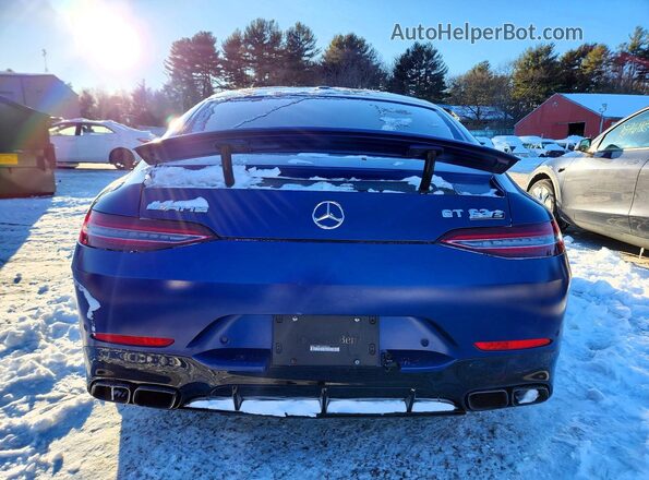 WDD7X8KB1KA004536 2019 MERCEDES-BENZ AMG Синий Вид сзади
