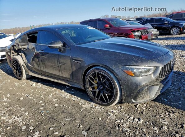 WDD7X8KB8KA005960 2019 MERCEDES-BENZ AMG Серый Передняя правая четверть