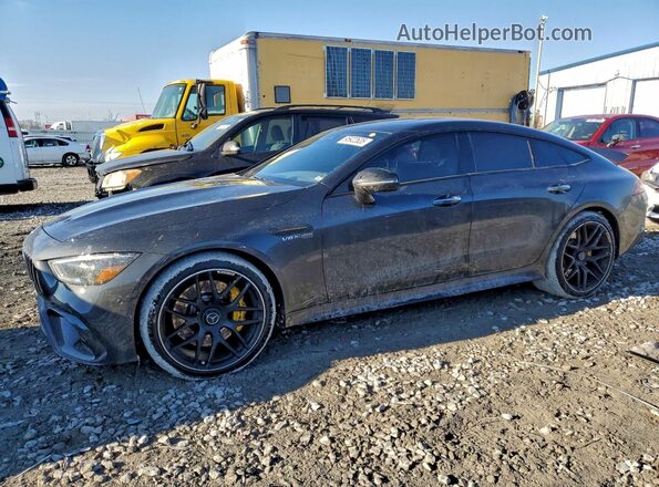 WDD7X8KB8KA005960 2019 MERCEDES-BENZ AMG Серый Передняя левая четверть