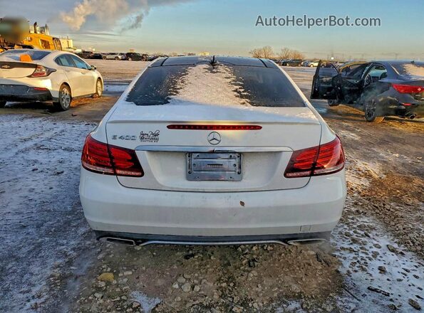 WDDKJ6FB3GF315535 2016 MERCEDES-BENZ E Белый Вид сзади