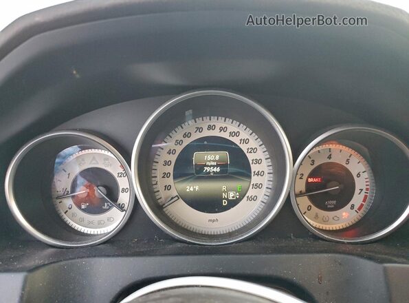 WDDKJ6FB3GF315535 2016 MERCEDES-BENZ E Белый Вид щитка приборов