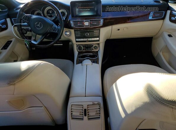 WDDLJ7DB1GA167721 2016 MERCEDES-BENZ CLS-CLASS Белый Вид панели приборов