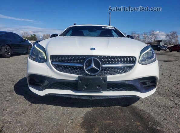 WDDPK3JA0HF135530 2017 MERCEDES-BENZ SLC White Вид спереду