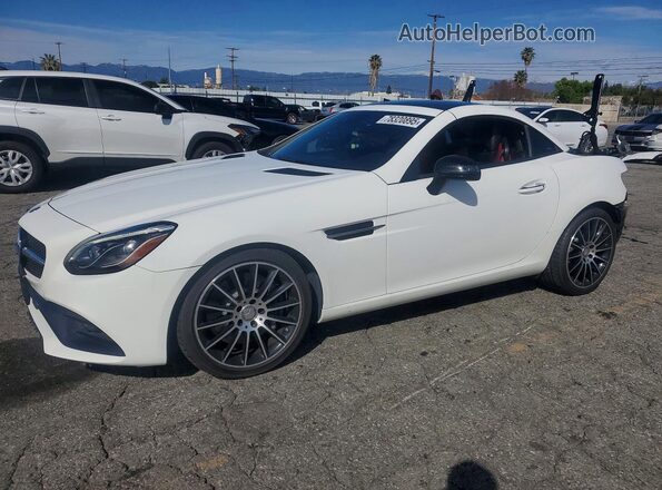WDDPK3JA0HF135530 2017 MERCEDES-BENZ SLC White Передня ліва чверть