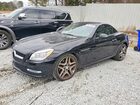 2016 Mercedes-benz Slk 300 Black vin: WDDPK3JA4GF120771