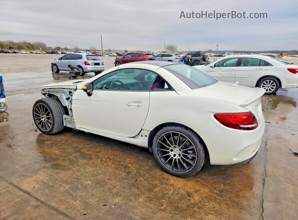 WDDPK6GA1HF135075 2017 MERCEDES-BENZ SLC White Задня ліва чверть