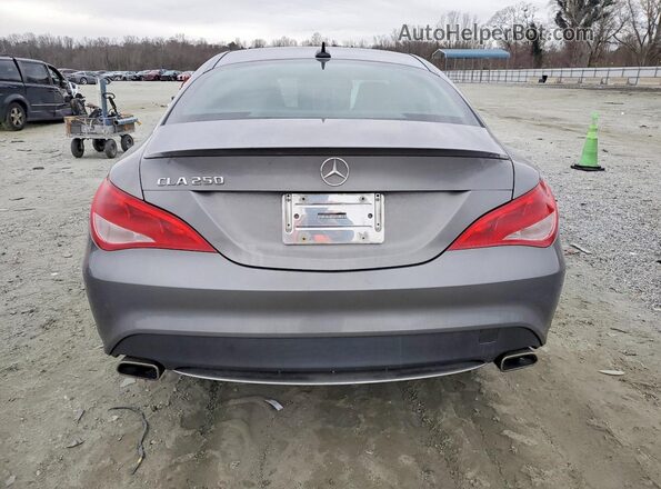 WDDSJ4EB0GN338427 2016 MERCEDES-BENZ CLA-CLASS Gray Widok z tyłu