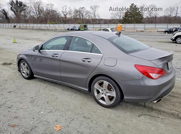 WDDSJ4EB0GN338427 2016 MERCEDES-BENZ CLA-CLASS Gray Tył lewy