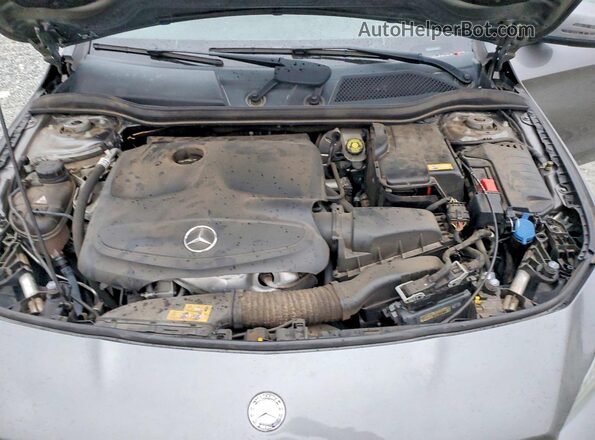 WDDSJ4EB0GN338427 2016 MERCEDES-BENZ CLA-CLASS Gray Widok wnętrza z tyłu