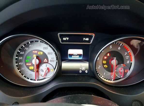 WDDSJ4EB0GN338427 2016 MERCEDES-BENZ CLA-CLASS Gray Widok zestawu wskaźników