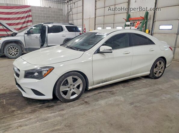 WDDSJ4EB0GN349556 2016 MERCEDES-BENZ CLA-CLASS Белый Передняя левая четверть