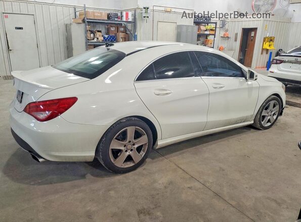 WDDSJ4EB0GN349556 2016 MERCEDES-BENZ CLA-CLASS Белый Задняя правая четверть