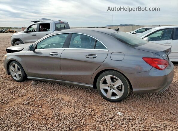 WDDSJ4EB0JN696070 2018 MERCEDES-BENZ CLA-CLASS Серый Задняя левая четверть