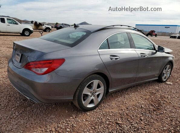 WDDSJ4EB0JN696070 2018 MERCEDES-BENZ CLA-CLASS Серый Задняя правая четверть