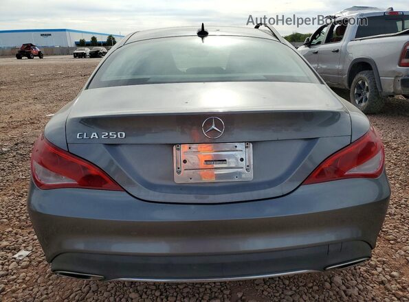 WDDSJ4EB0JN696070 2018 MERCEDES-BENZ CLA-CLASS Серый Вид сзади