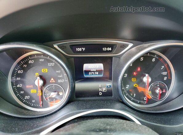 WDDSJ4EB0JN696070 2018 MERCEDES-BENZ CLA-CLASS Серый Вид щитка приборов