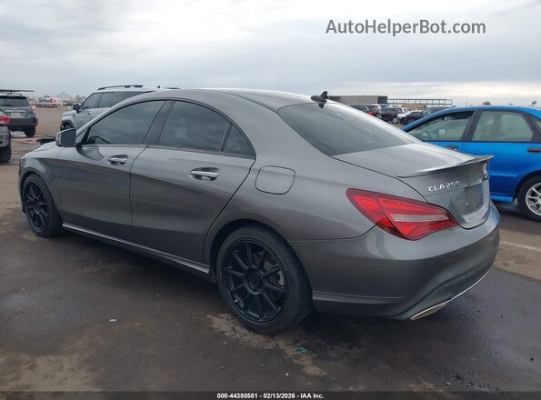 WDDSJ4EB1JN525148 2018 MERCEDES-BENZ CLA 250 Gray Задня ліва чверть