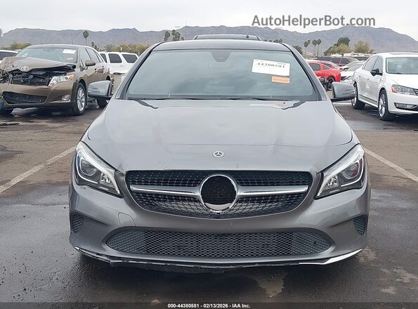 WDDSJ4EB1JN525148 2018 MERCEDES-BENZ CLA 250 Gray Вид щитка приладів
