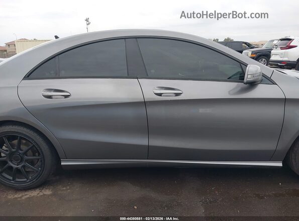 WDDSJ4EB1JN525148 2018 MERCEDES-BENZ CLA 250 Gray Вид задньої частини салону