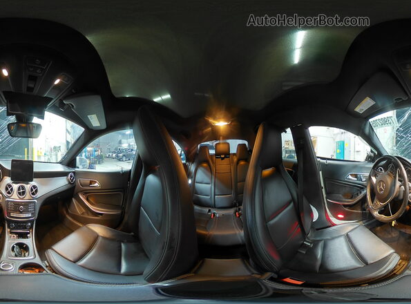 WDDSJ4EB2HN399957 2017 MERCEDES-BENZ CLA-CLASS White Widok naklejki z numerem VIN