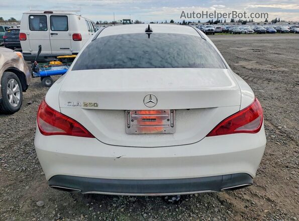 WDDSJ4EB2HN416045 2017 MERCEDES-BENZ CLA-CLASS White უკანა ხედი