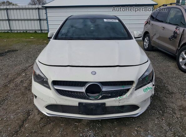 WDDSJ4EB2HN416045 2017 MERCEDES-BENZ CLA-CLASS White წინა ხედი