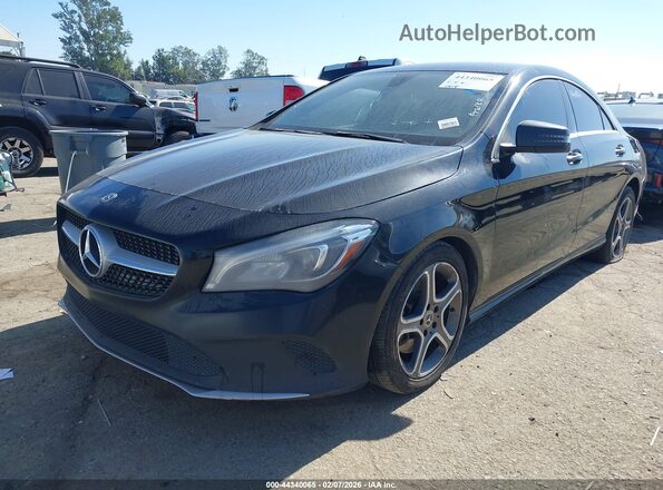 WDDSJ4EB2JN598626 2018 MERCEDES-BENZ CLA 250 Черный Передняя левая четверть