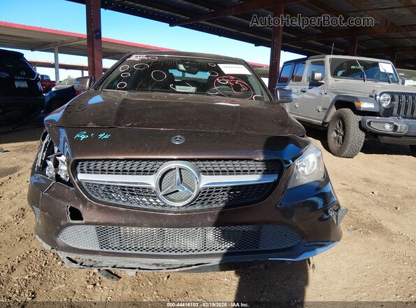 WDDSJ4EB5JN566432 2018 MERCEDES-BENZ CLA 250 Maroon Вид щитка приладів