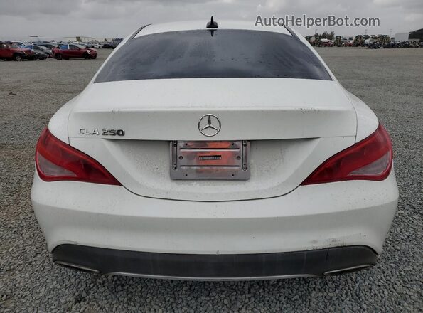 WDDSJ4EB6HN412029 2017 MERCEDES-BENZ CLA-CLASS White Rear view