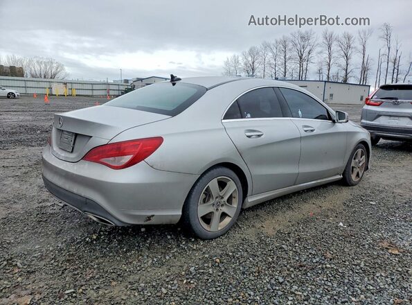 WDDSJ4EB7JN545985 2018 MERCEDES-BENZ CLA-CLASS Silver უკანა მარჯვენა