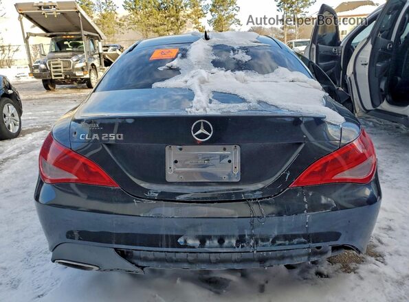 WDDSJ4EB7JN643737 2018 MERCEDES-BENZ CLA-CLASS Черный Вид сзади