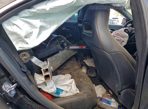 WDDSJ4EB7JN643737 2018 MERCEDES-BENZ CLA-CLASS Черный Вид задних сидений