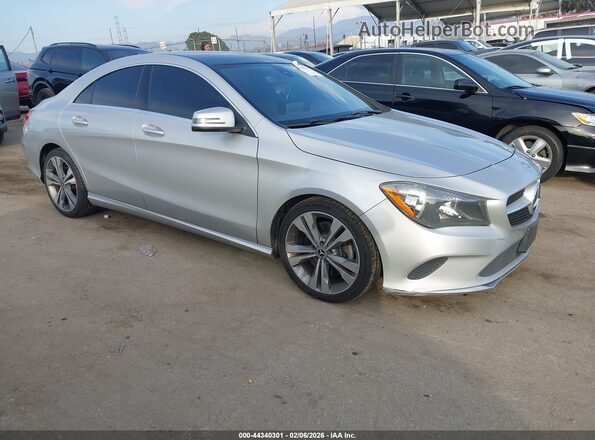 WDDSJ4EB9JN521719 2018 MERCEDES-BENZ CLA 250 Silver Передня права чверть