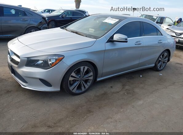 WDDSJ4EB9JN521719 2018 MERCEDES-BENZ CLA 250 Silver Передня ліва чверть