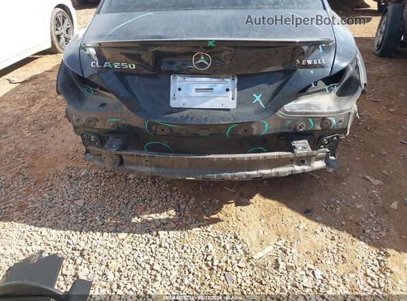 WDDSJ4EB9JN583637 2018 MERCEDES-BENZ CLA 250 Black Front view