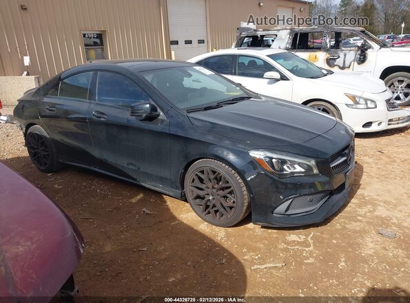 WDDSJ4EB9JN583637 2018 MERCEDES-BENZ CLA 250 Black Front right
