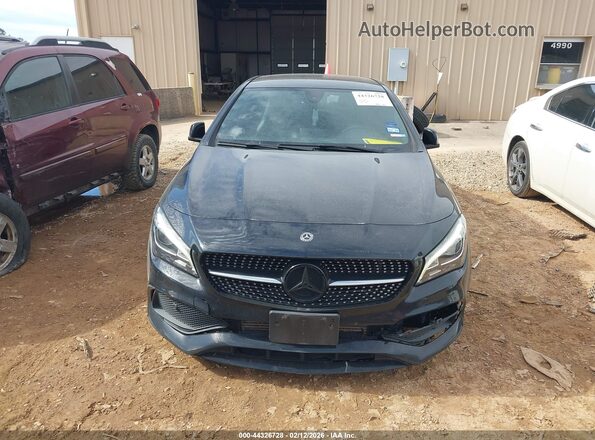 WDDSJ4EB9JN583637 2018 MERCEDES-BENZ CLA 250 Black Rear interior view